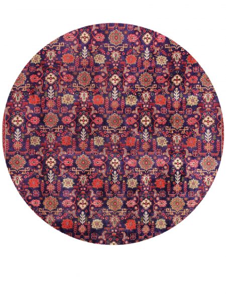 Retro Rug 250 x 208 Μπλε