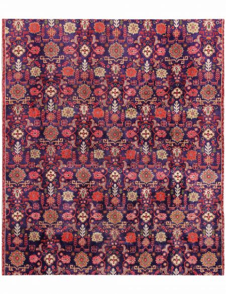 Retro Rug 250 x 208 Μπλε