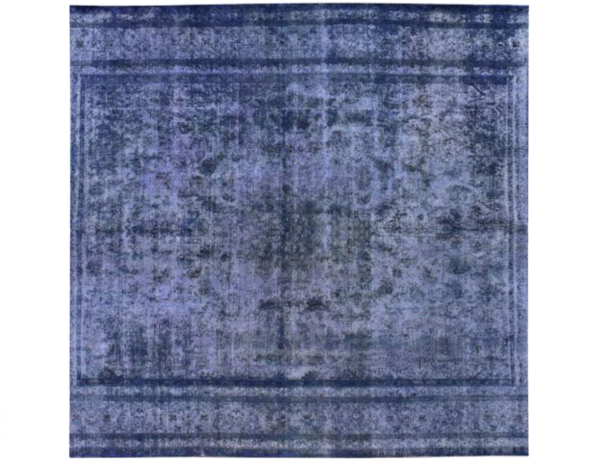 Retro Rug  Μπλε <br/>285 x 285 cm