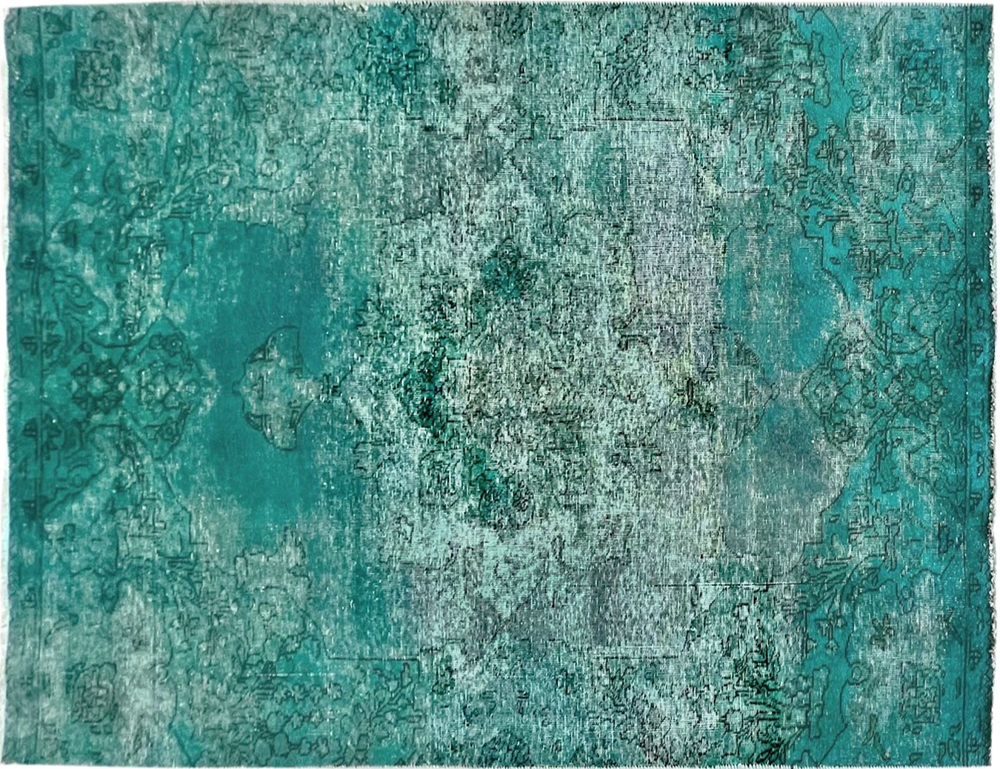 Persian Vintage Χαλί  Πράσινο <br/>244 x 135 cm