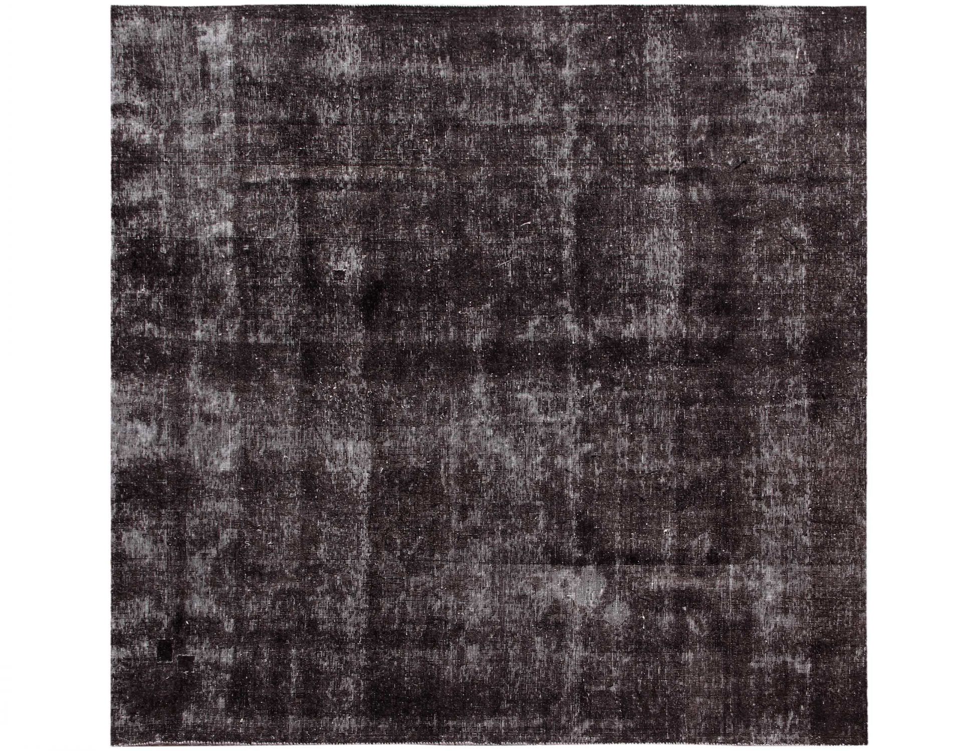 Persian Vintage Χαλί  Μαύρο <br/>200 x 200 cm