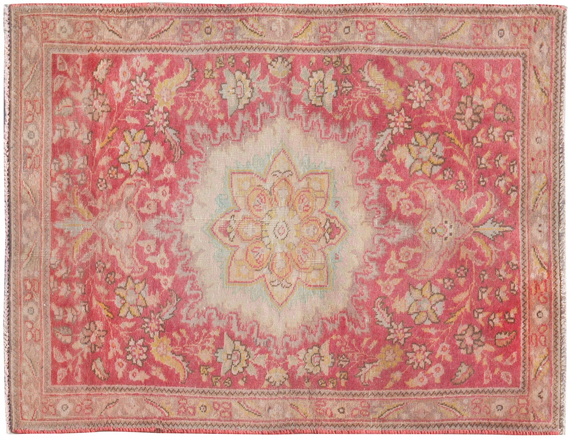 Retro Rug  Κόκκινο <br/>142 x 92 cm