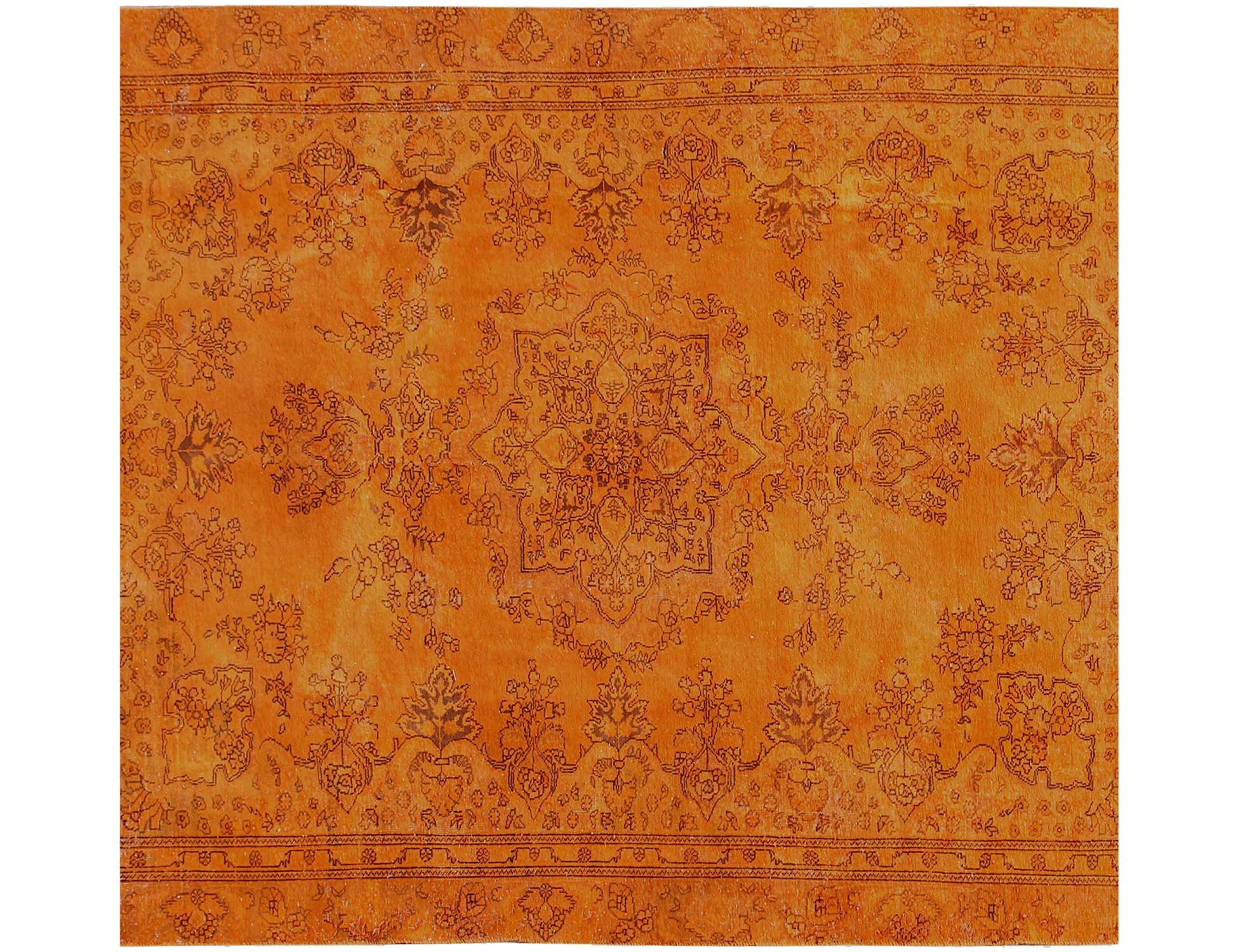 Persian Vintage Χαλί  Πορτοκαλί <br/>239 x 239 cm