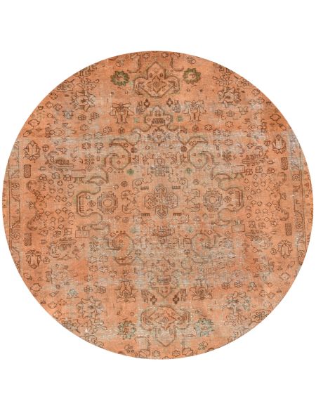 Persian Vintage Χαλί 164 x 164 Πορτοκαλί