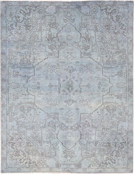 Persian Vintage Χαλί 245 x 140 Πράσινο