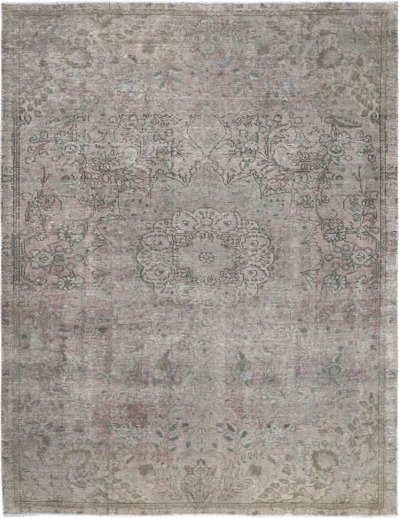 Persian Vintage Χαλί 283 x 192 Πράσινο