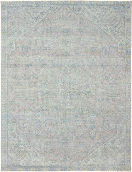 Persian vintage carpet 298 x 218 Γκρι