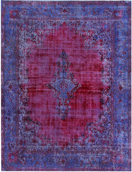 Persian vintage carpet 356 x 264 Μπλε