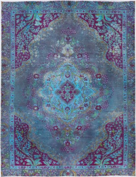 Persian Vintage Χαλί 275 x 182 Τυρκουάζ