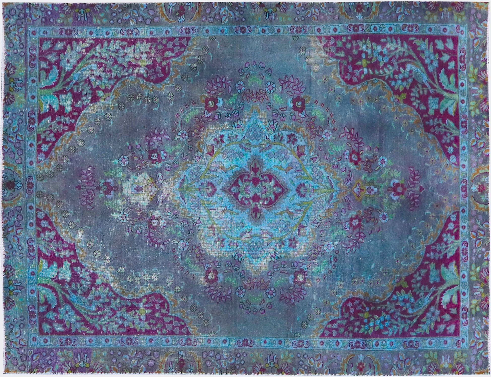 Persian Vintage Χαλί  Τυρκουάζ <br/>275 x 182 cm