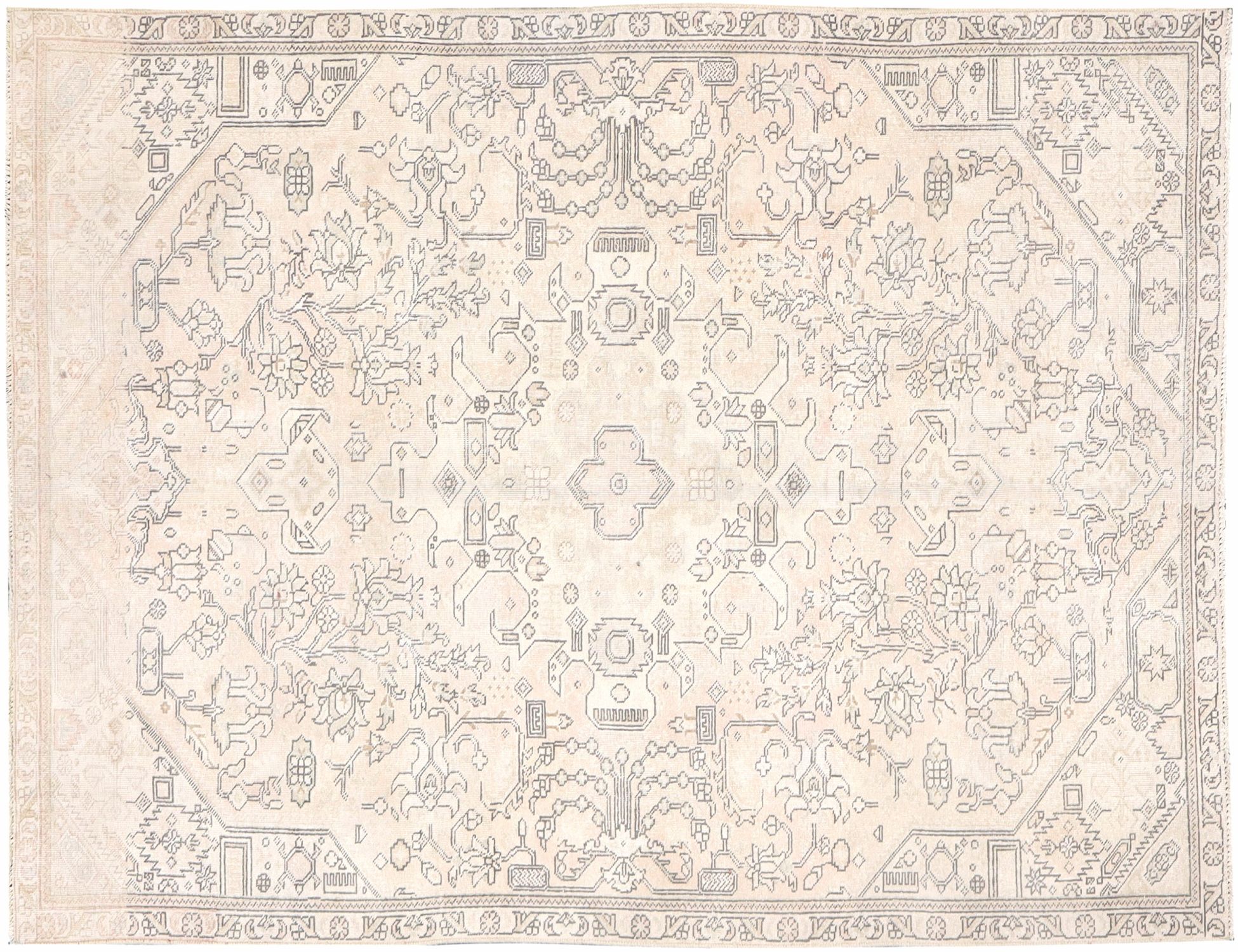 Persian Vintage Χαλί  Μπεζ <br/>250 x 145 cm