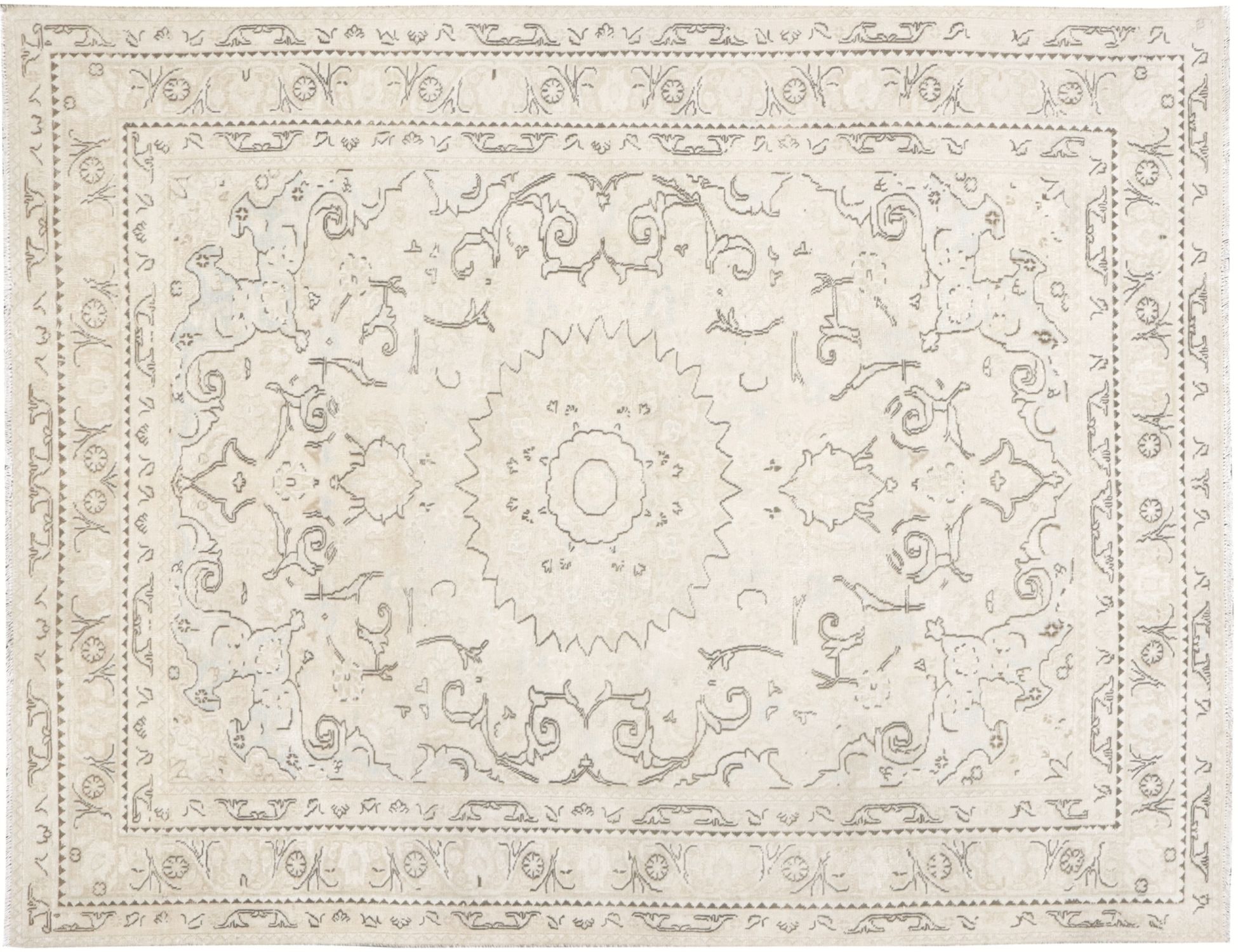 Persian Vintage Χαλί  Μπεζ <br/>282 x 192 cm