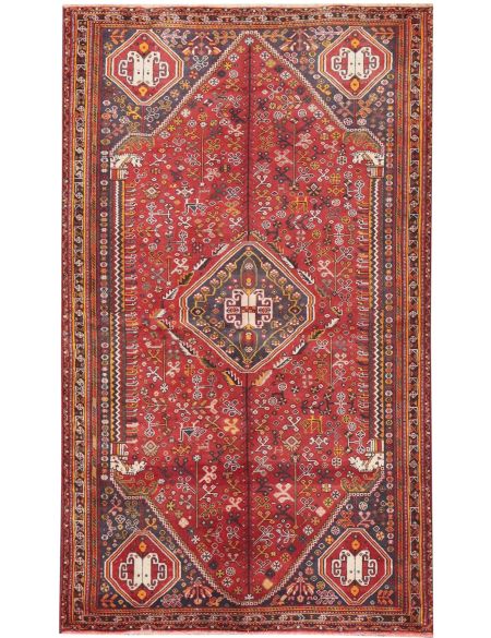 Persian Rug 244 x 145 Κόκκινο