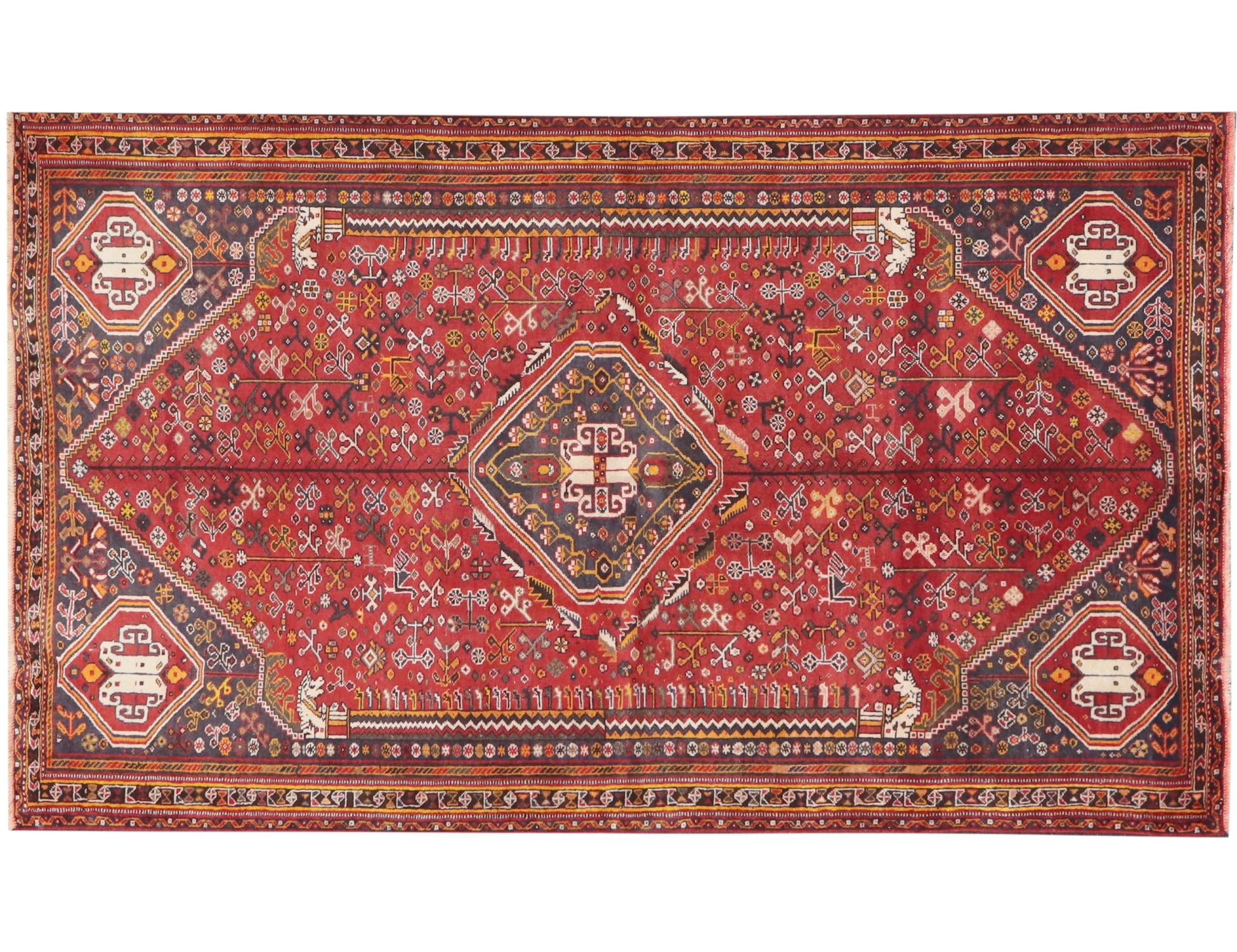 Persian Rug  Κόκκινο <br/>244 x 145 cm