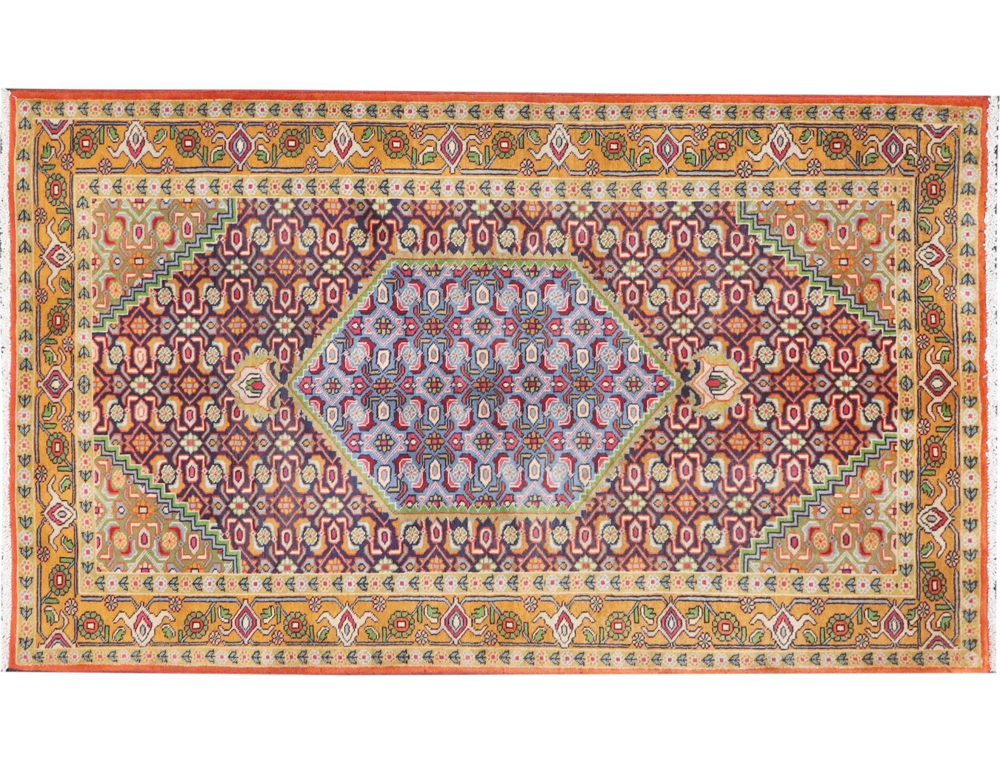 Persian Rug  Μπλε <br/>191 x 125 cm