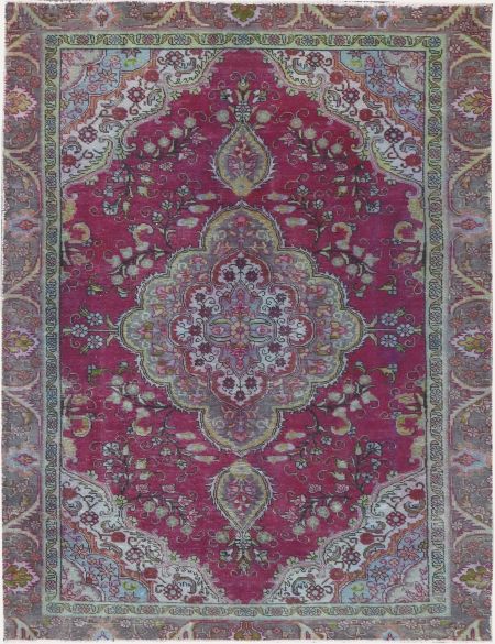 Persian Vintage Χαλί 265 x 177 Μπλε