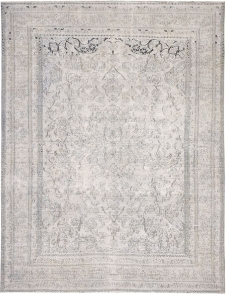 Persian Vintage Χαλί 279 x 191 Γκρι