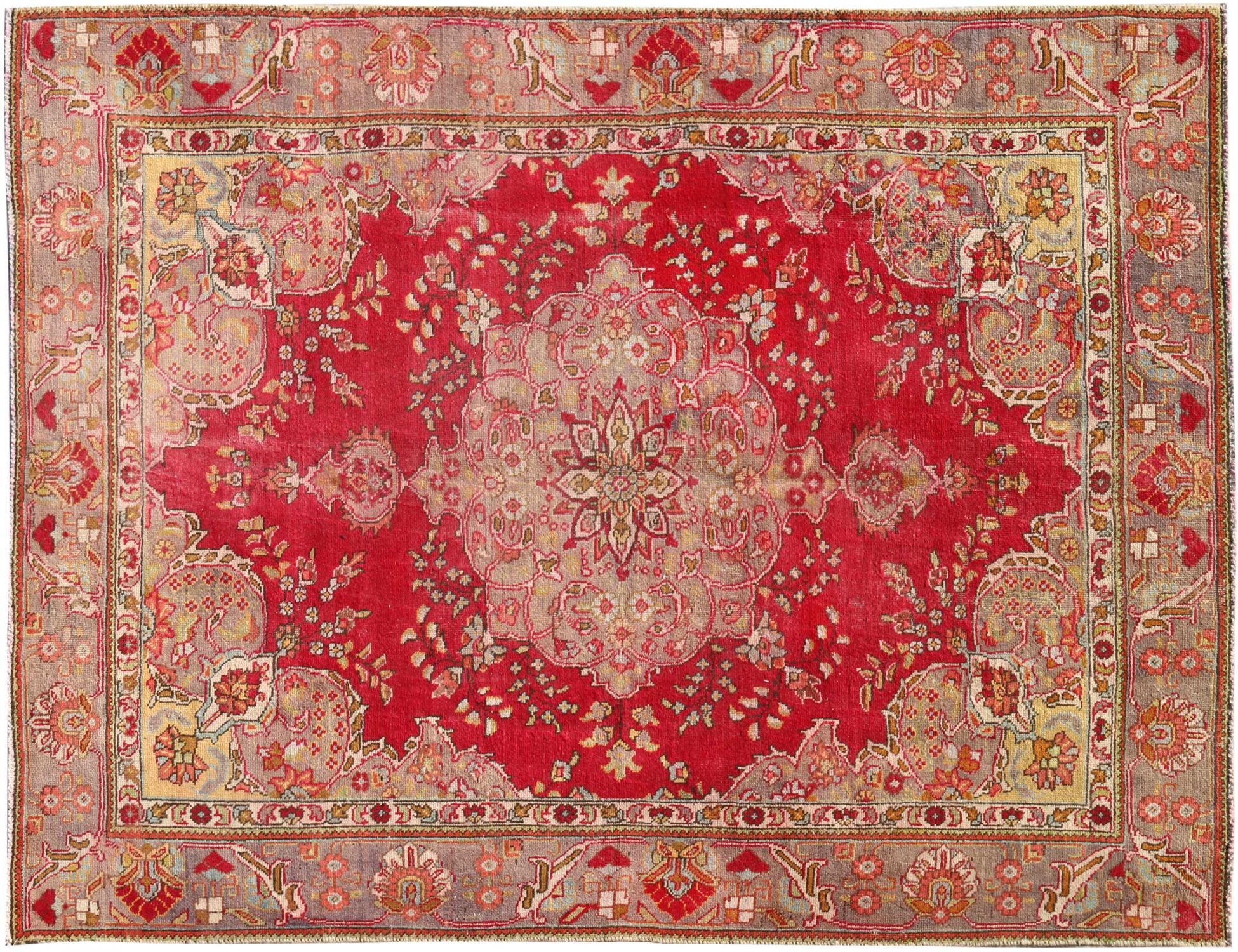 Retro Rug  Μπεζ <br/>270 x 180 cm