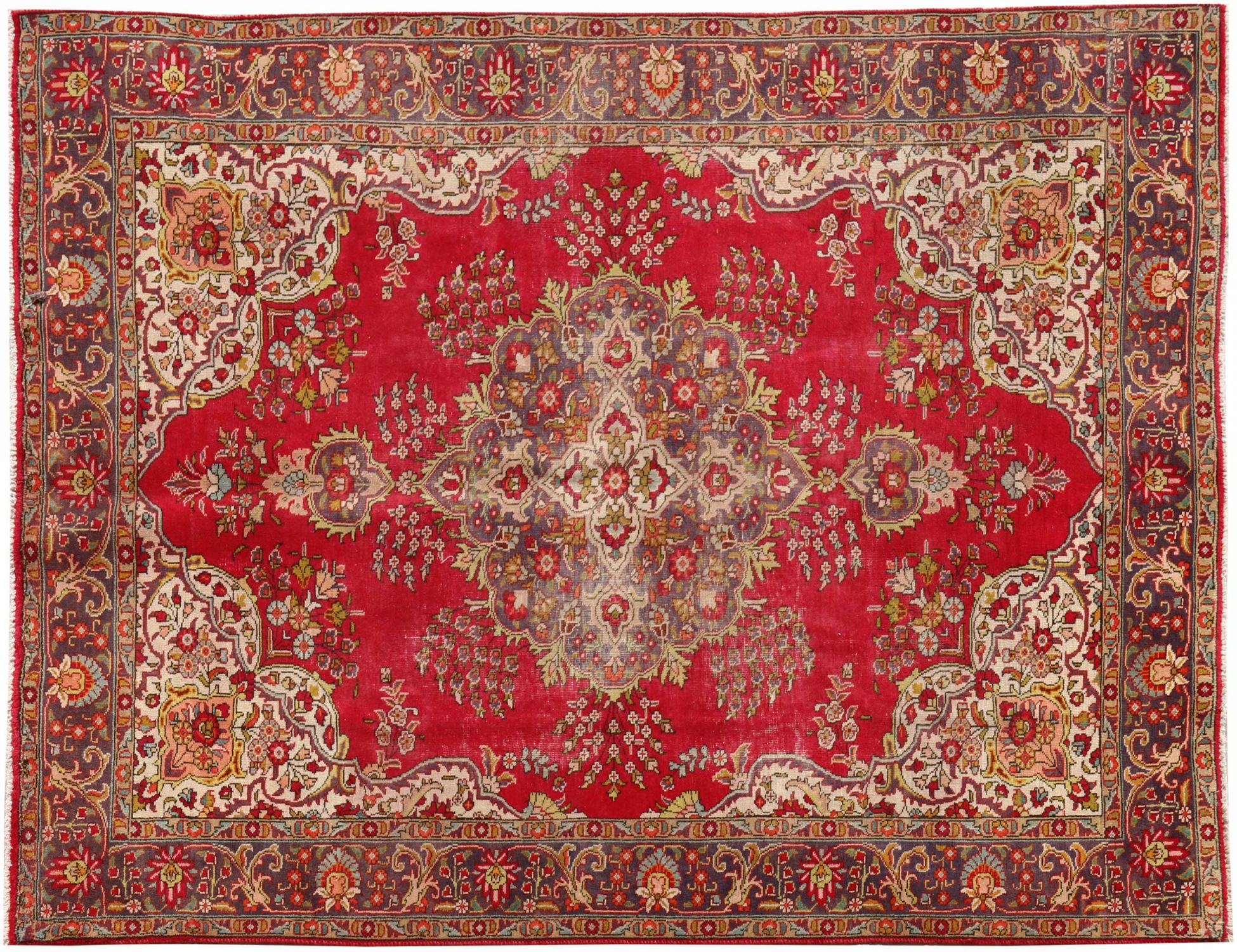 Retro Rug  Μπεζ <br/>295 x 200 cm