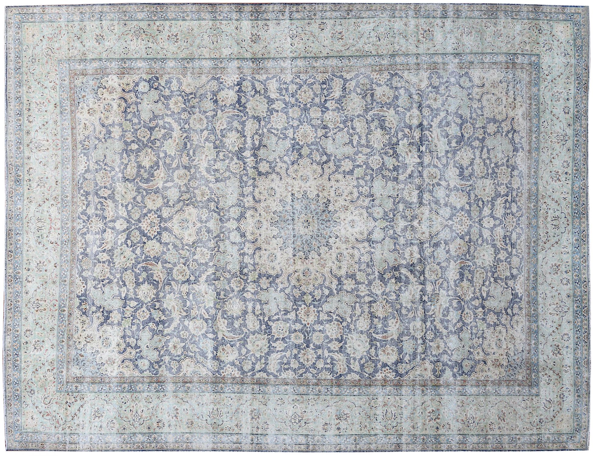 Vintage Χαλί  Μπλε <br/>486 x 361 cm