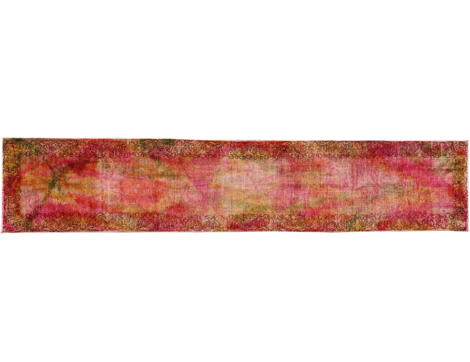 Persian Vintage Χαλί  Πορτοκαλί <br/>380 x 77 cm