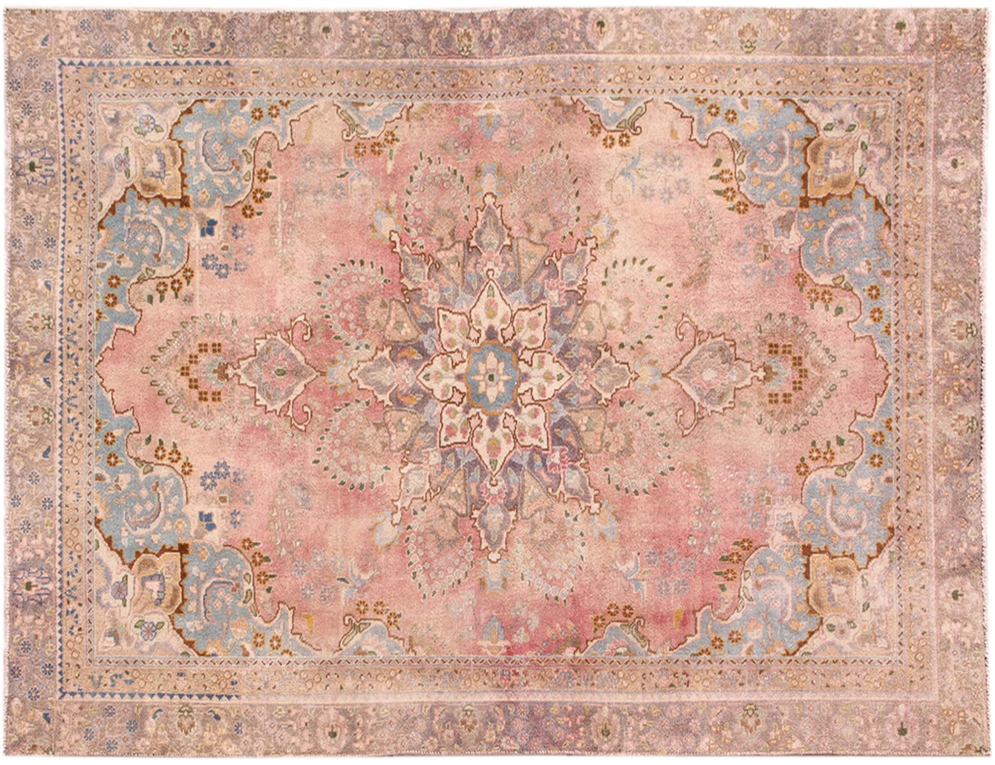 Retro Rug  Μπεζ <br/>265 x 175 cm