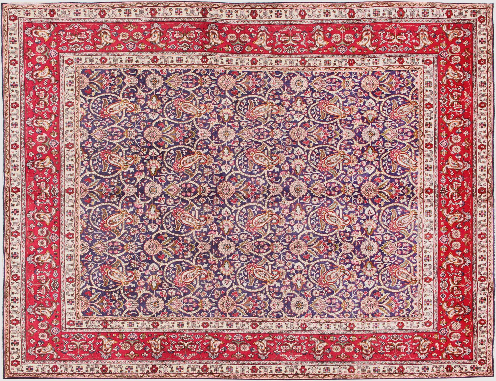 Tabriz Χαλί  Μπλε <br/>400 x 302 cm