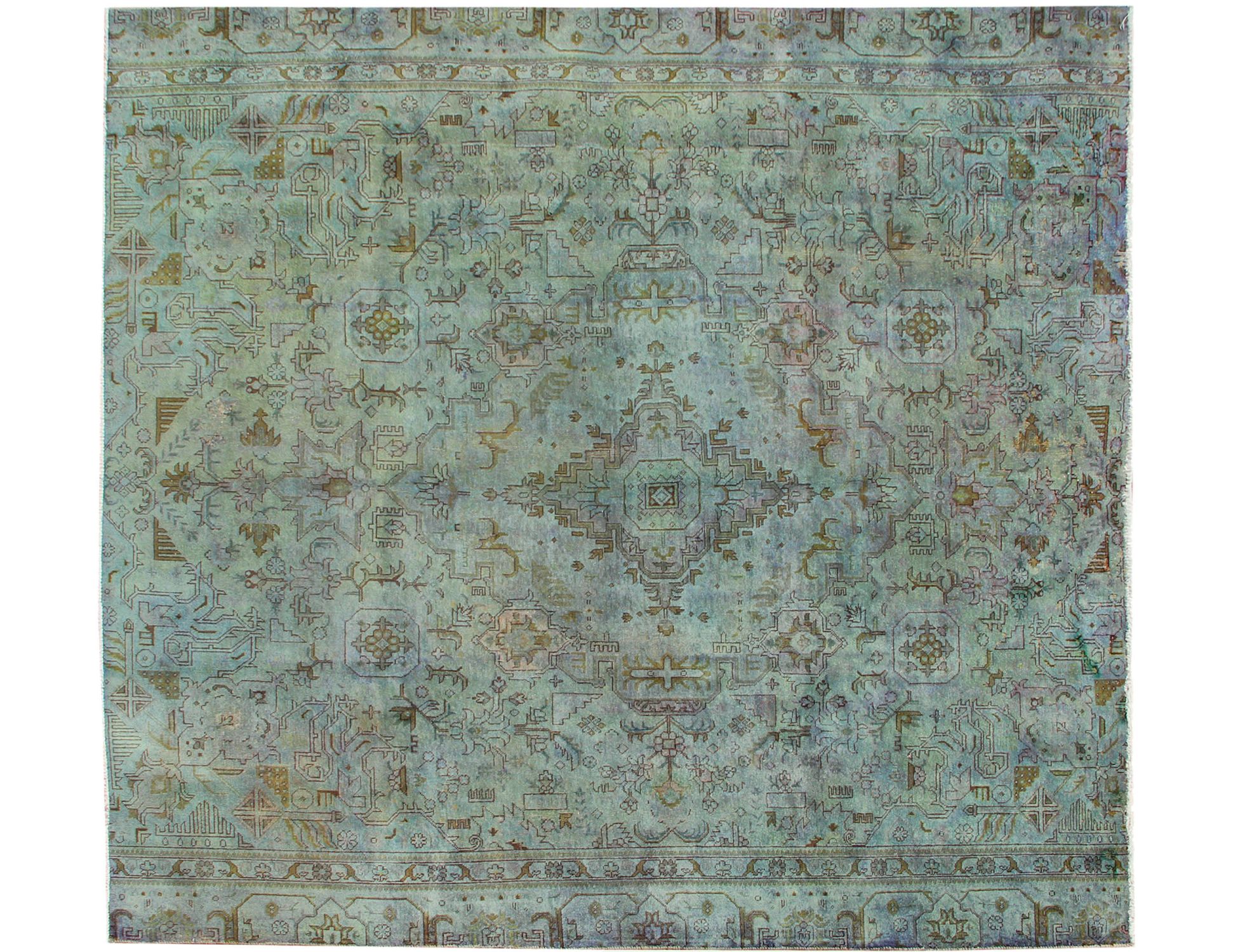 Vintage Rugs Χαλί  Πράσινο <br/>295 x 266 cm