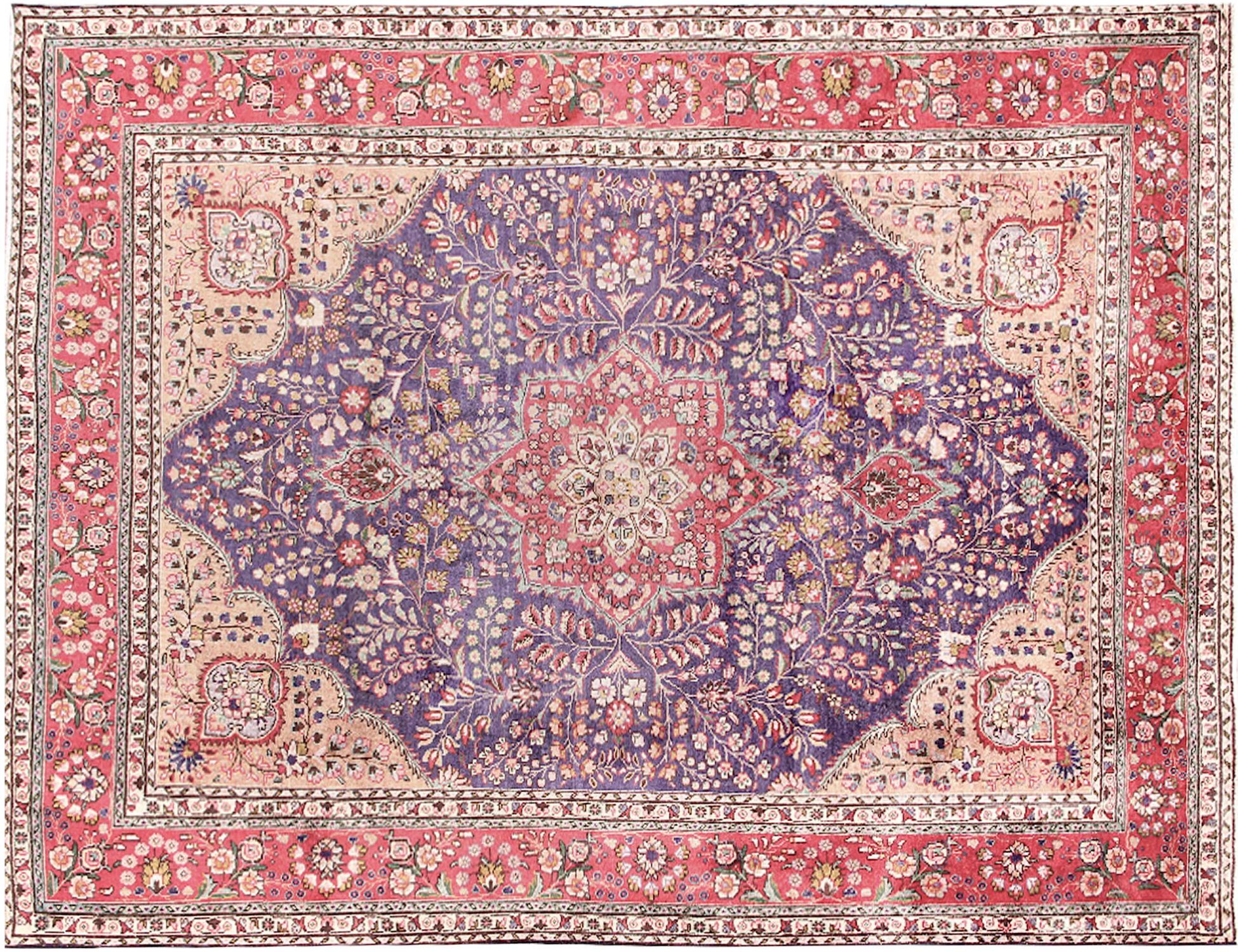 Tabriz Χαλί  Μπλε <br/>346 x 248 cm