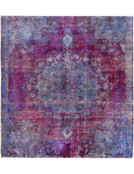 Persian vintage carpet 277 x 226 Μπλε