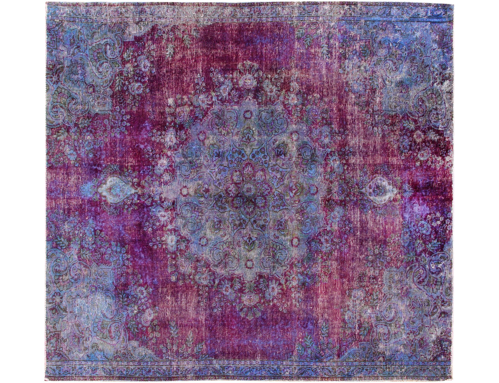 Persian vintage carpet  Μπλε <br/>277 x 226 cm