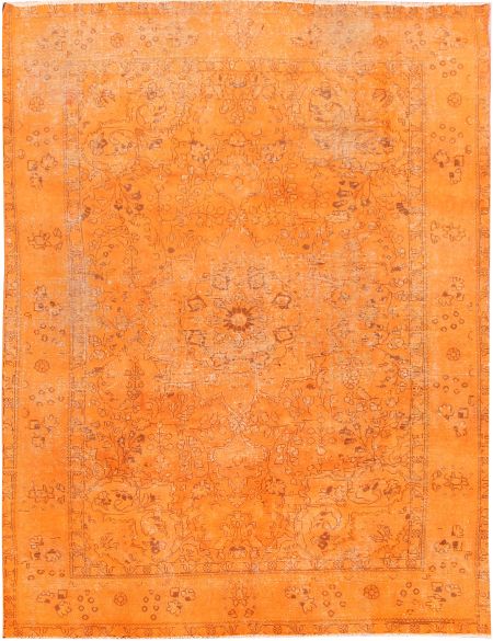 Persian vintage carpet 296 x 203 Πορτοκαλί