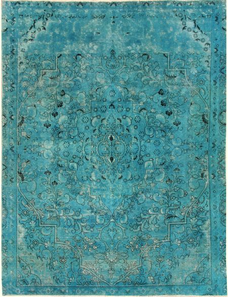 Persian vintage carpet 327 x 224 Μπλε