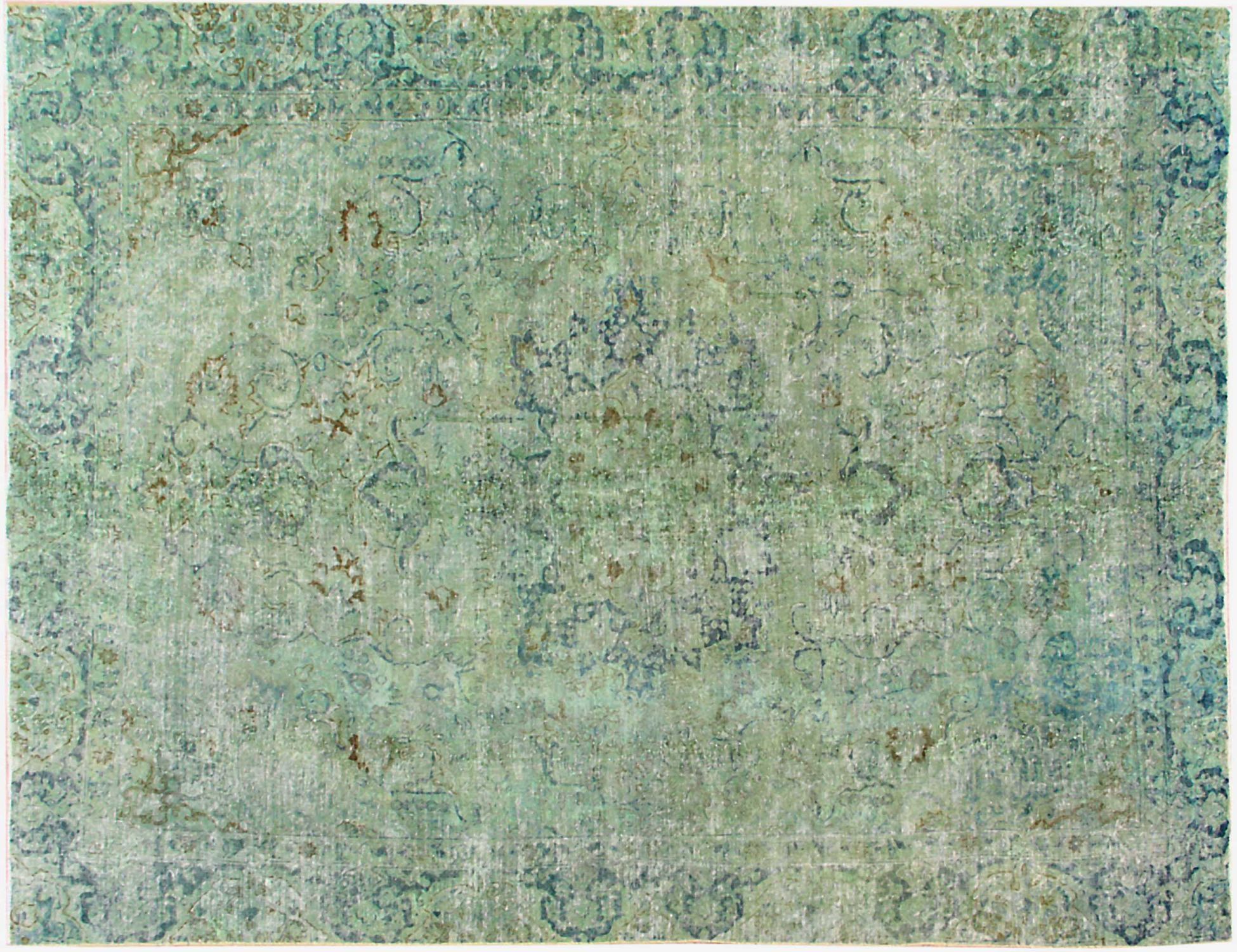 Persian vintage carpet  Πράσινο <br/>364 x 261 cm