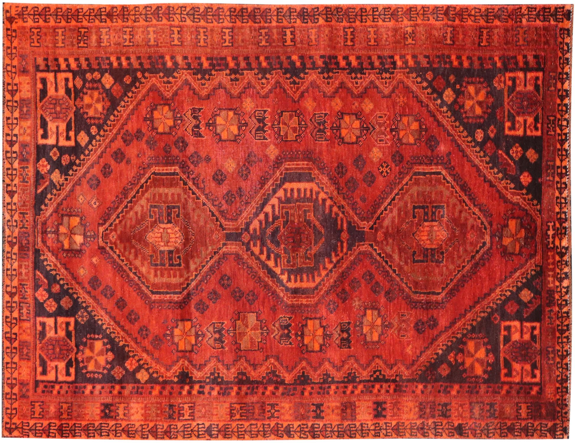 Persian Vintage Χαλί  Πορτοκαλί <br/>250 x 147 cm