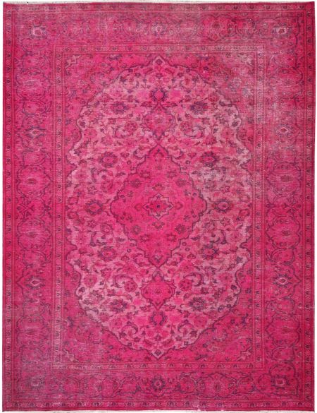 Persian Vintage Χαλί 338 x 235 Ροζ