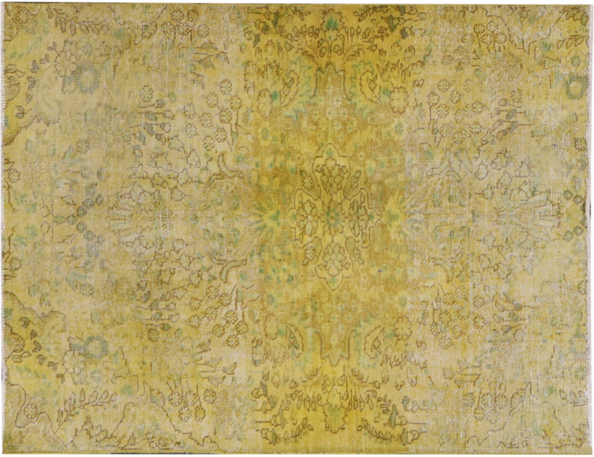 Persian Vintage Χαλί  Κίτρινο <br/>190 x 130 cm