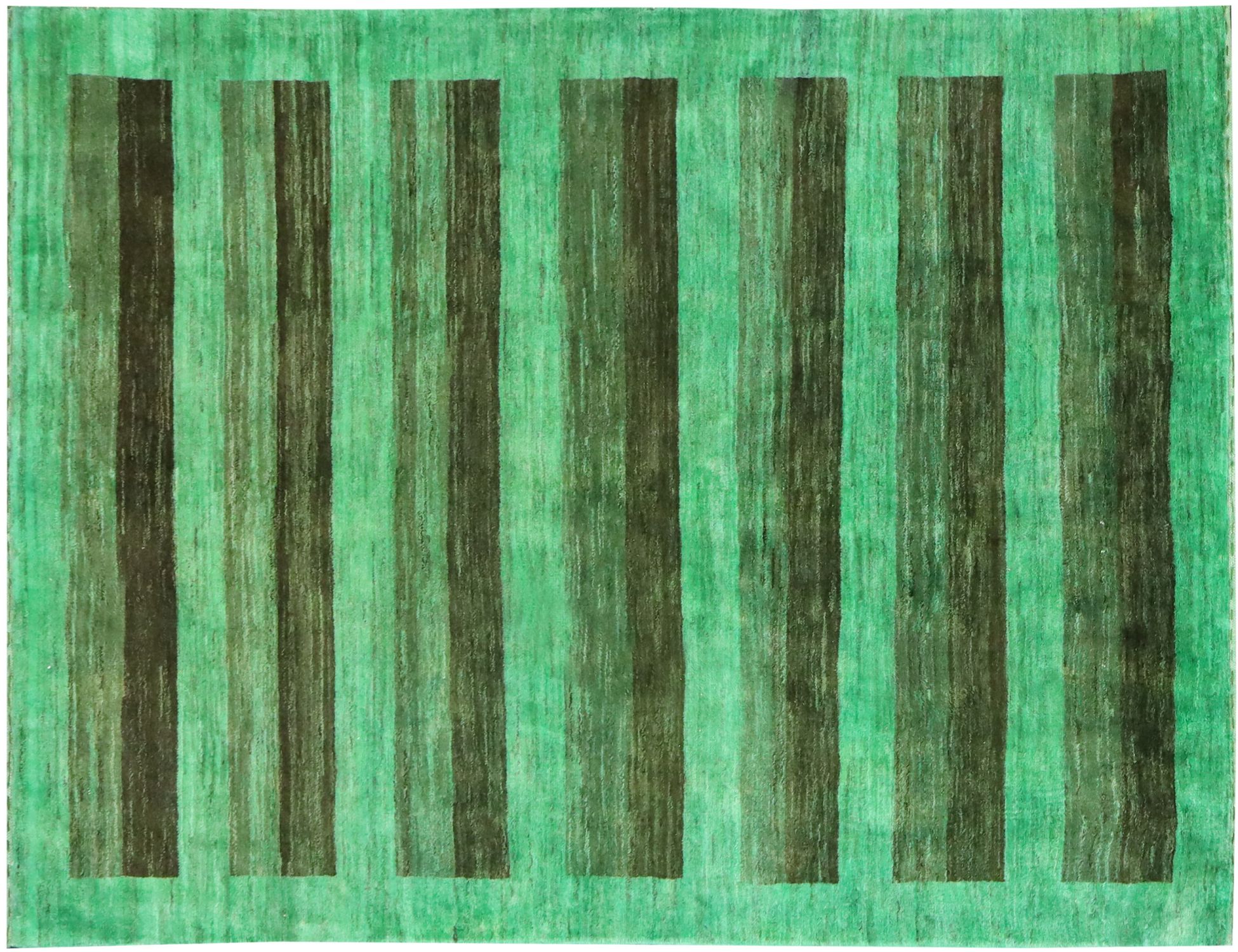 Persian Gabbeh  Πράσινο <br/>198 x 150 cm