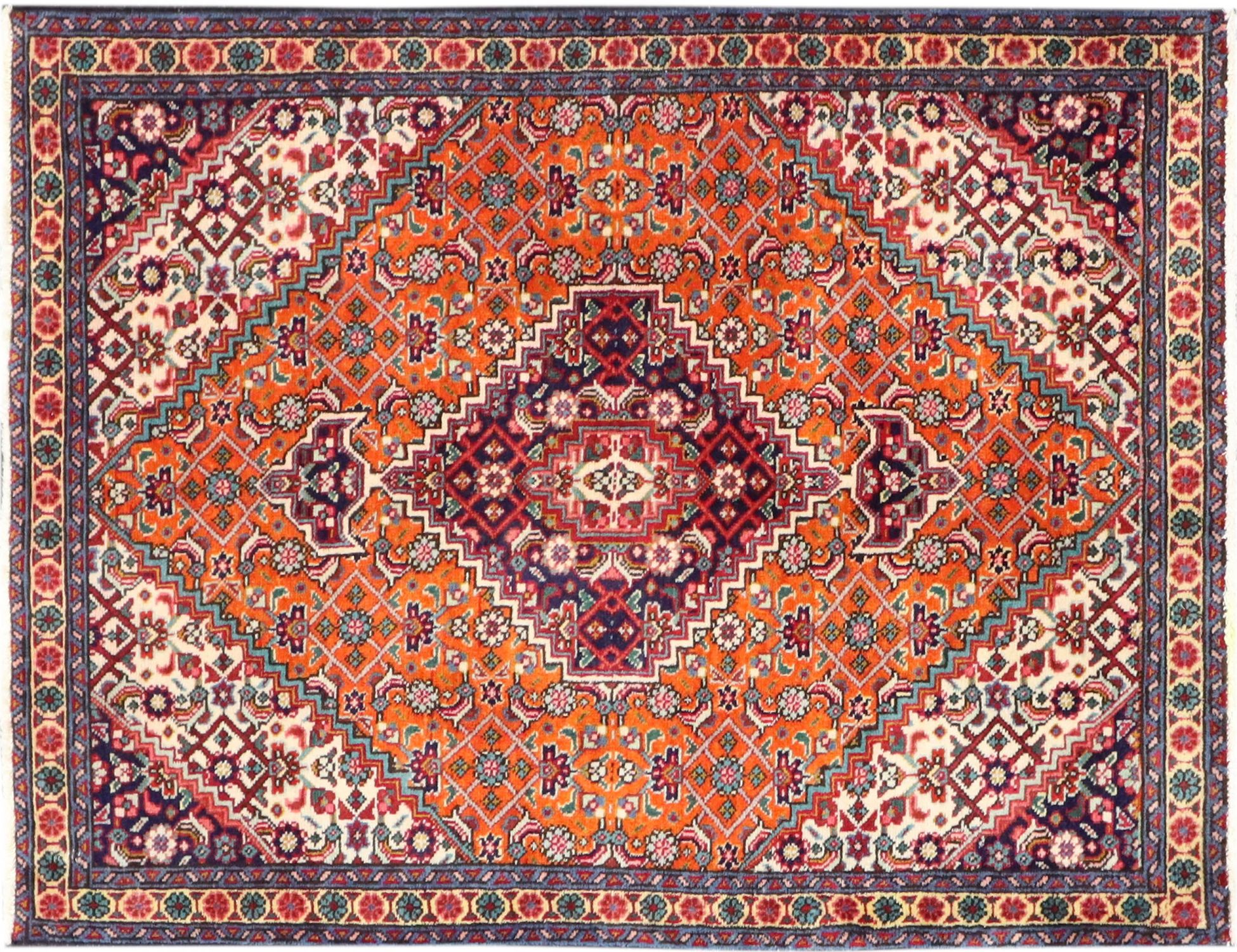 Persian Rug  Πορτοκαλί <br/>135 x 98 cm