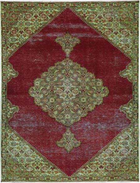 Persian Vintage Χαλί 230 x 145 Πράσινο