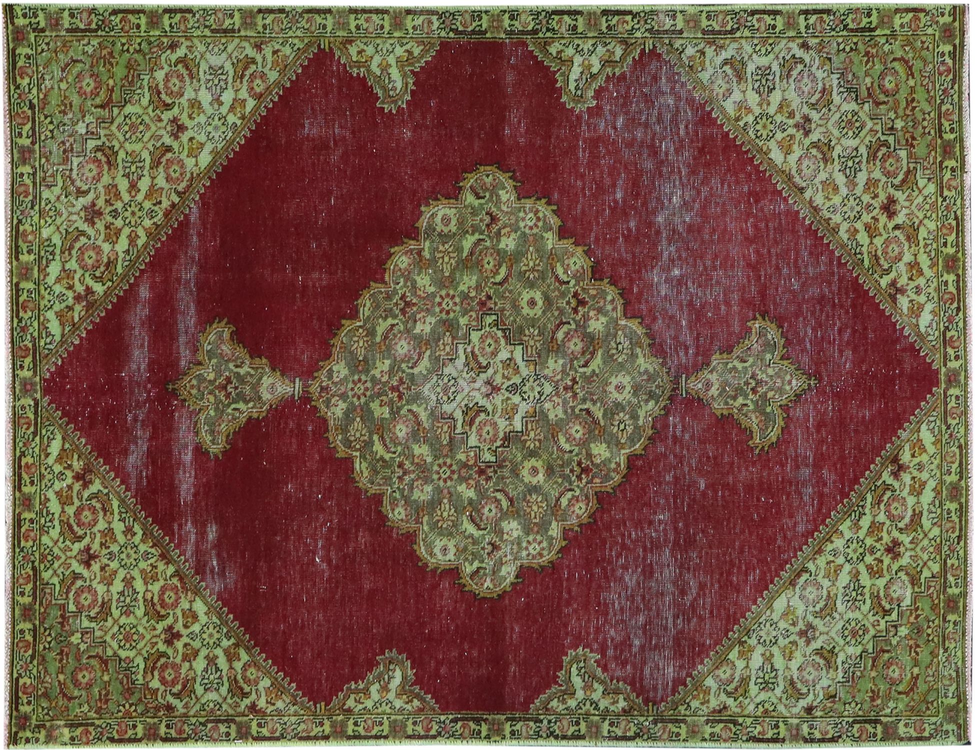 Persian Vintage Χαλί  Πράσινο <br/>230 x 145 cm