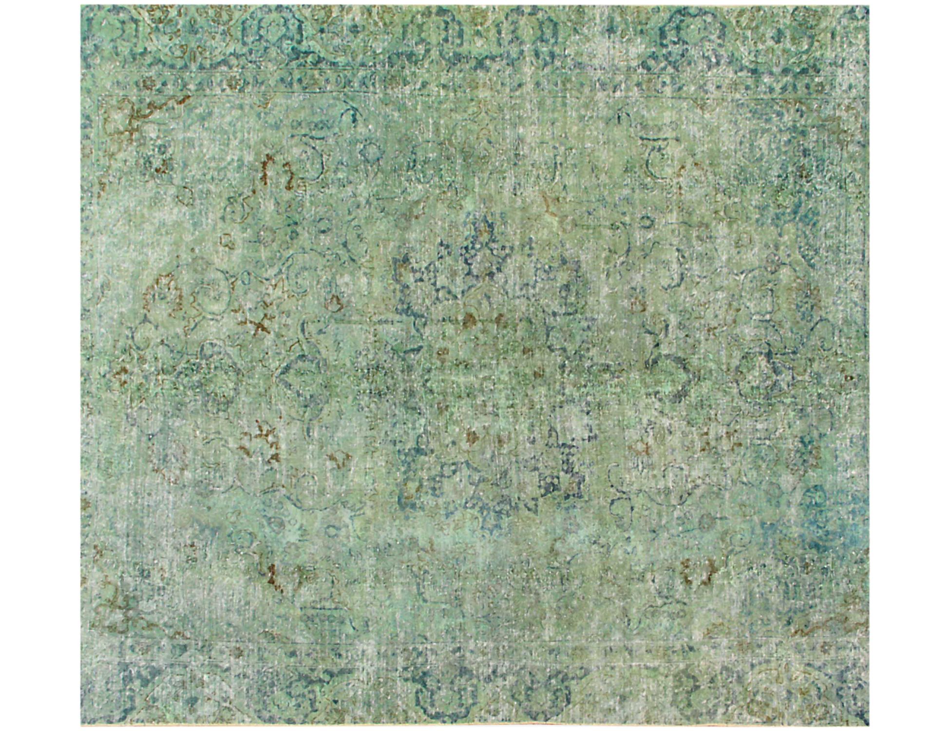 Persian Vintage Χαλί  Πράσινο <br/>261 x 261 cm