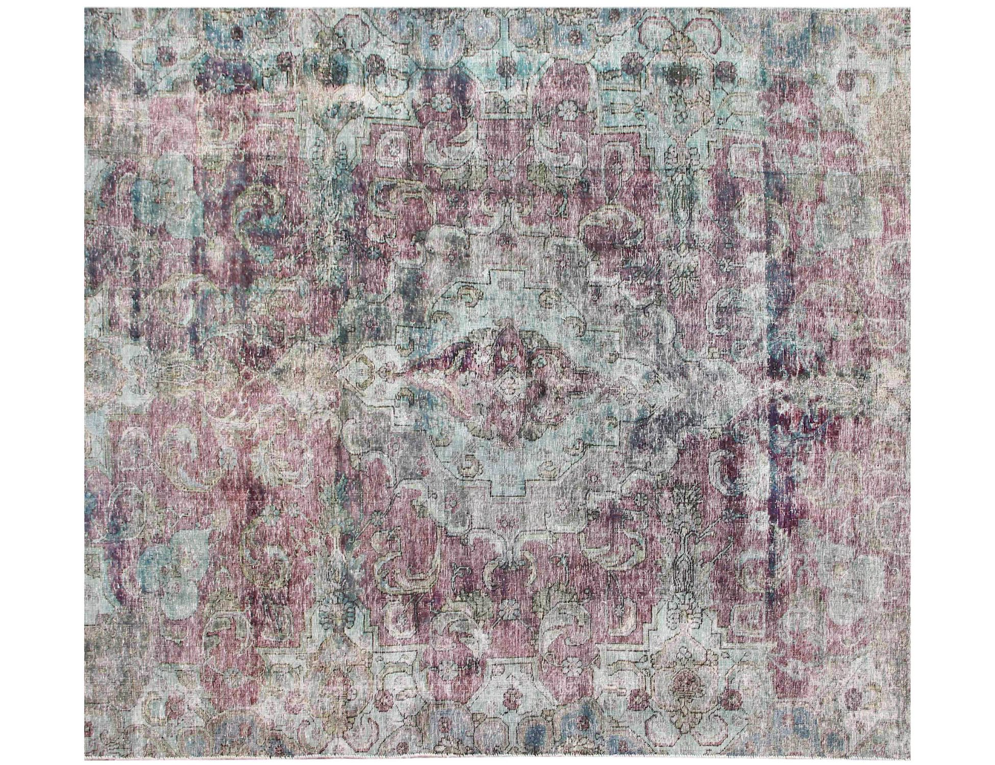 Persian Vintage Χαλί  Μωβ <br/>195 x 195 cm