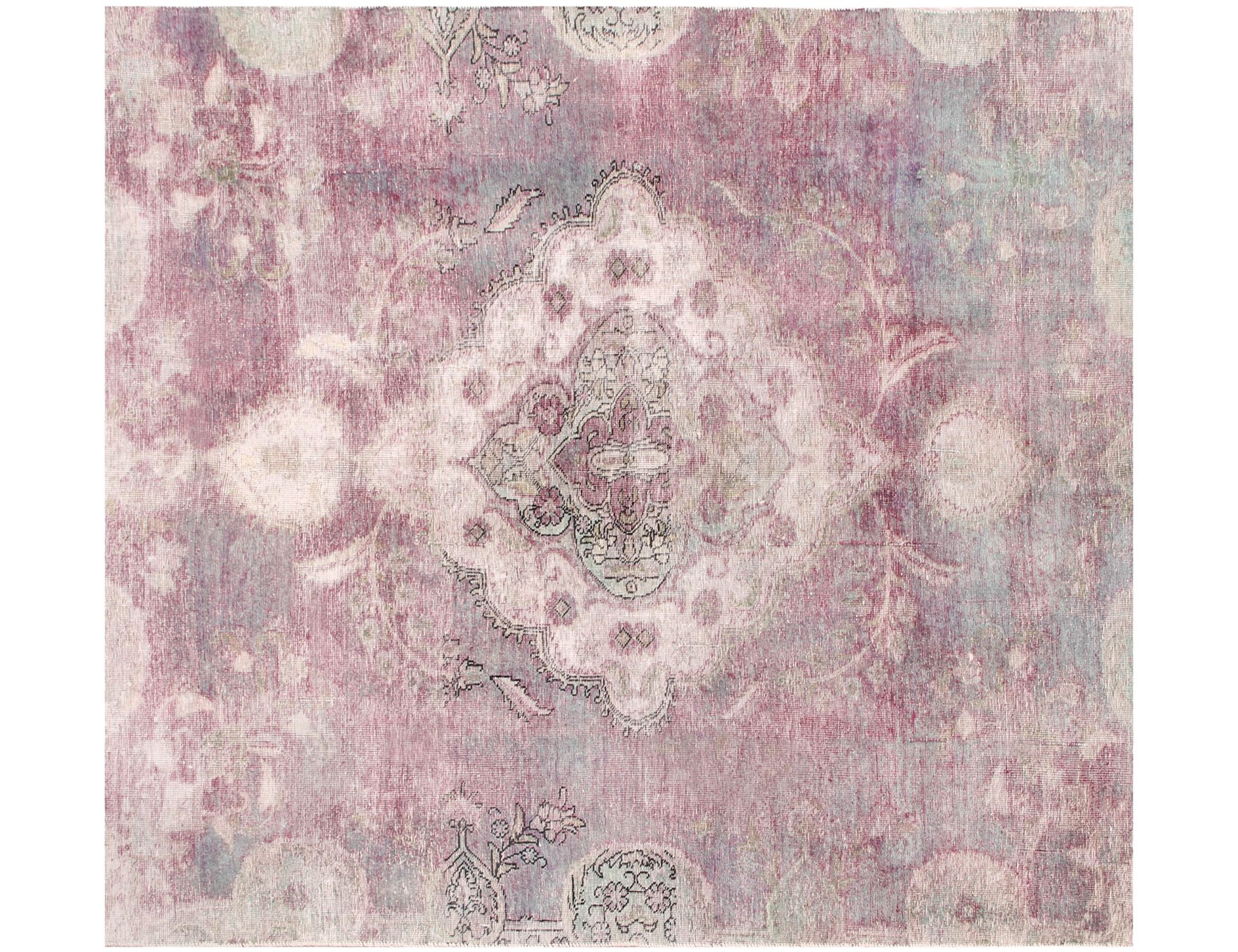 Persian Vintage Χαλί  Ροζ <br/>174 x 174 cm