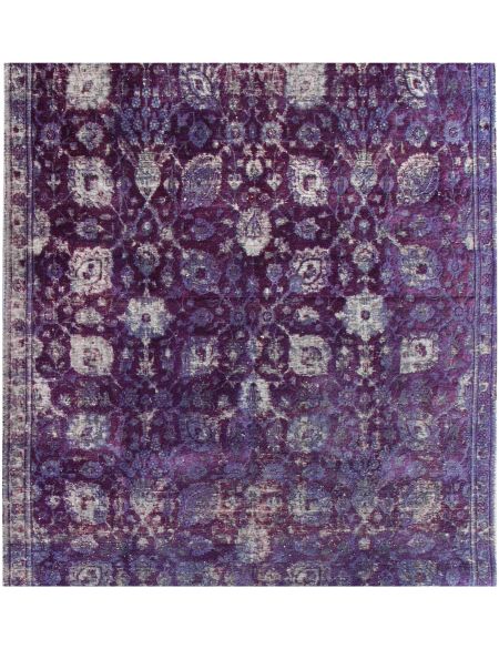 Persian Vintage Χαλί 230 x 230 Μωβ