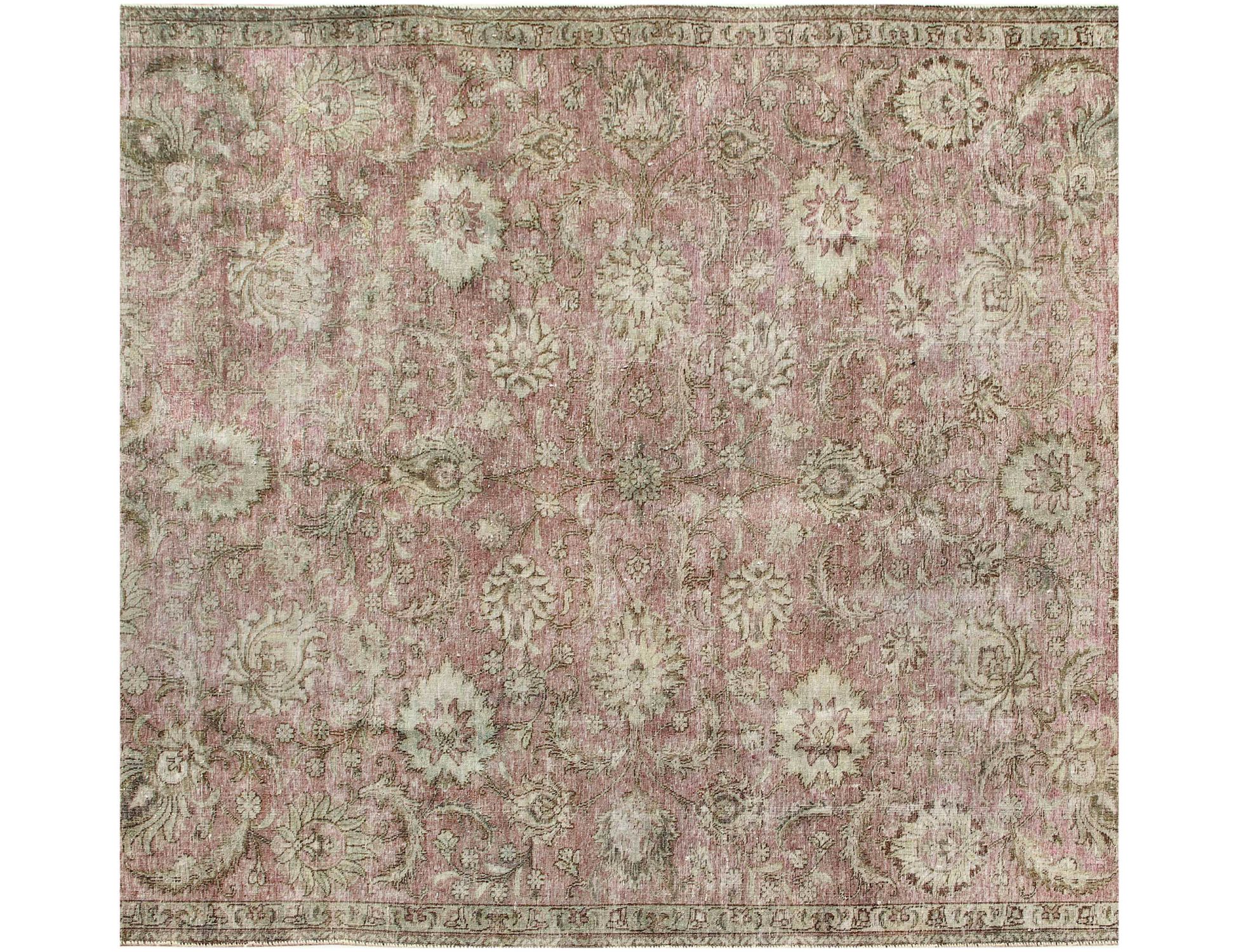 Persian Vintage Χαλί  Πράσινο <br/>220 x 220 cm