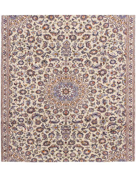 Persian vintage carpet 223 x 223 Μπλε