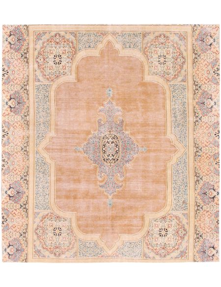 Persian Vintage Χαλί 268 x 268 Κίτρινο