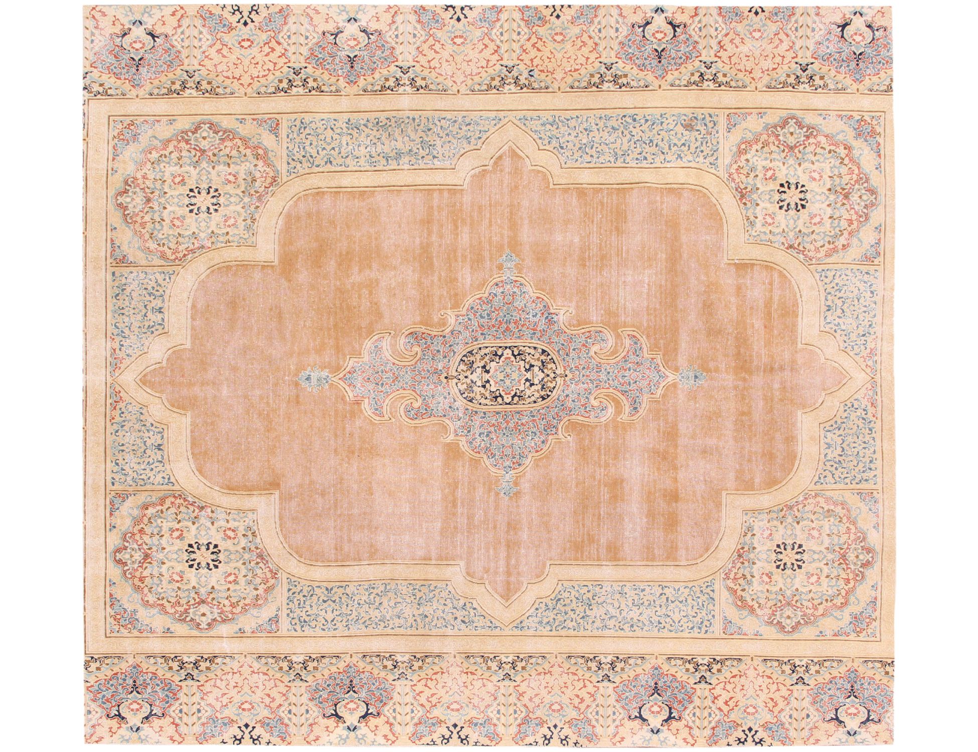 Persian Vintage Χαλί  Κίτρινο <br/>268 x 268 cm