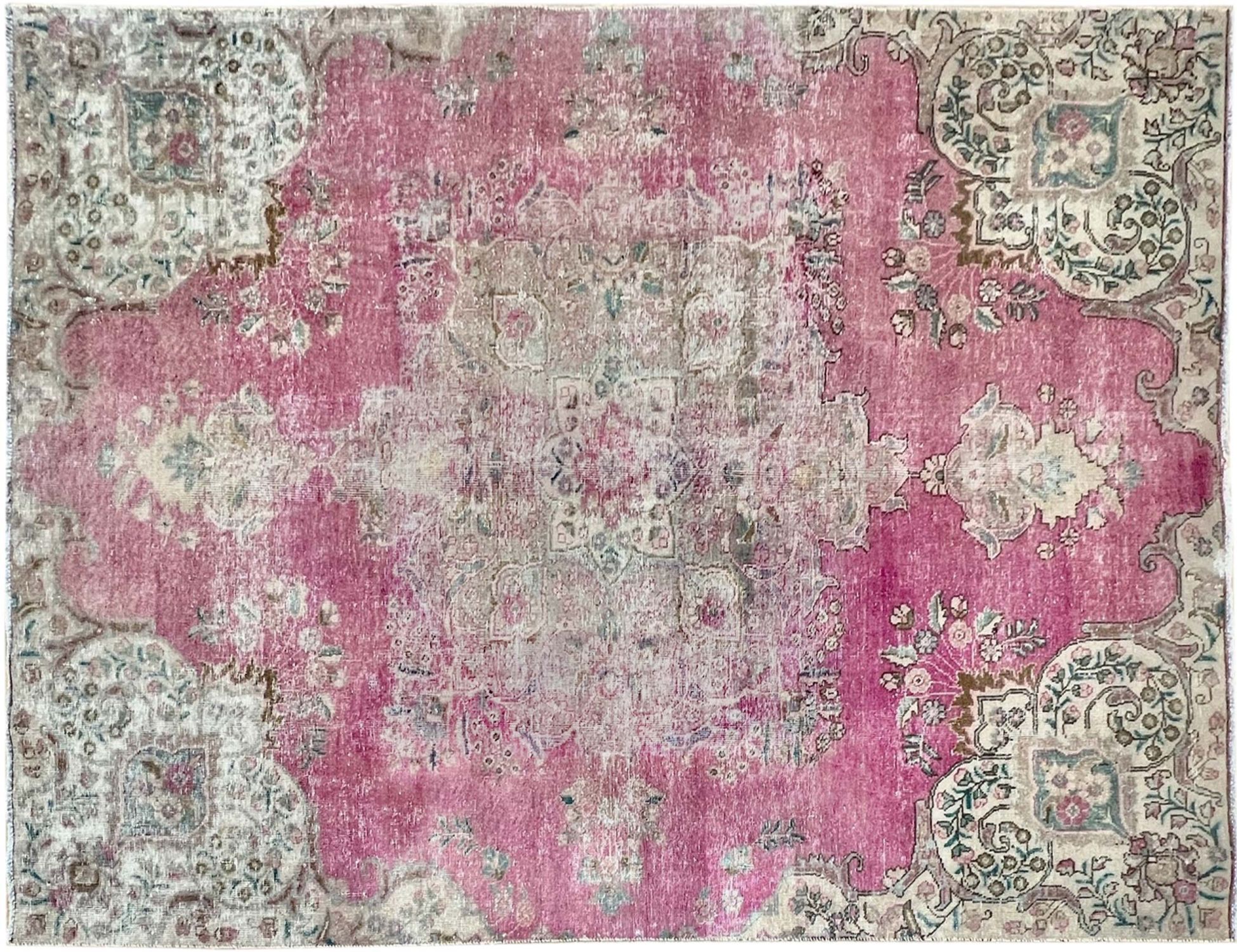 Retro Rug  Μπεζ <br/>277 x 190 cm